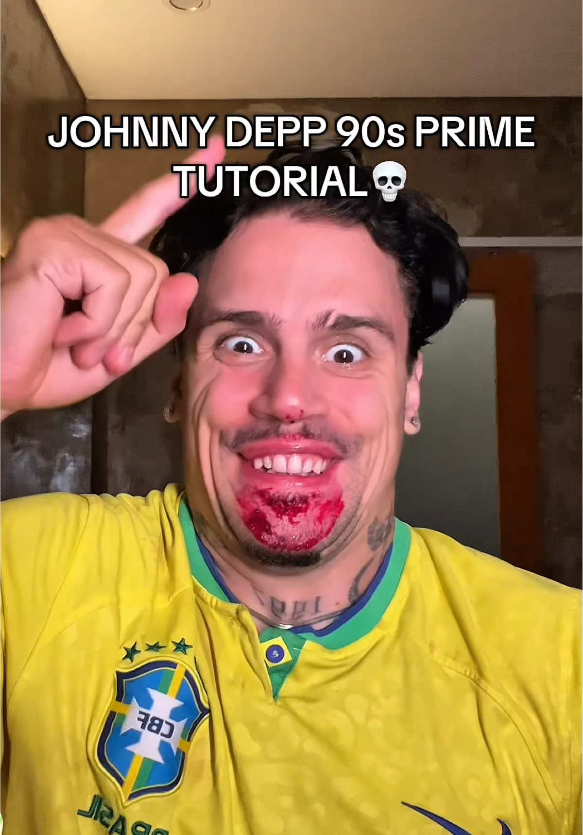 JOHNNE DEPP 90s PRIME TUTORIAL💀#shelove 