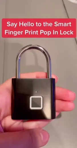 Instagram smart_fingerprintpadlock #fyp #tiktokmademebuyit 