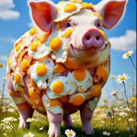 Dance piggy#ии #нейросеть #искуственныйинтелект #рекомендации #свинья #яйцо 