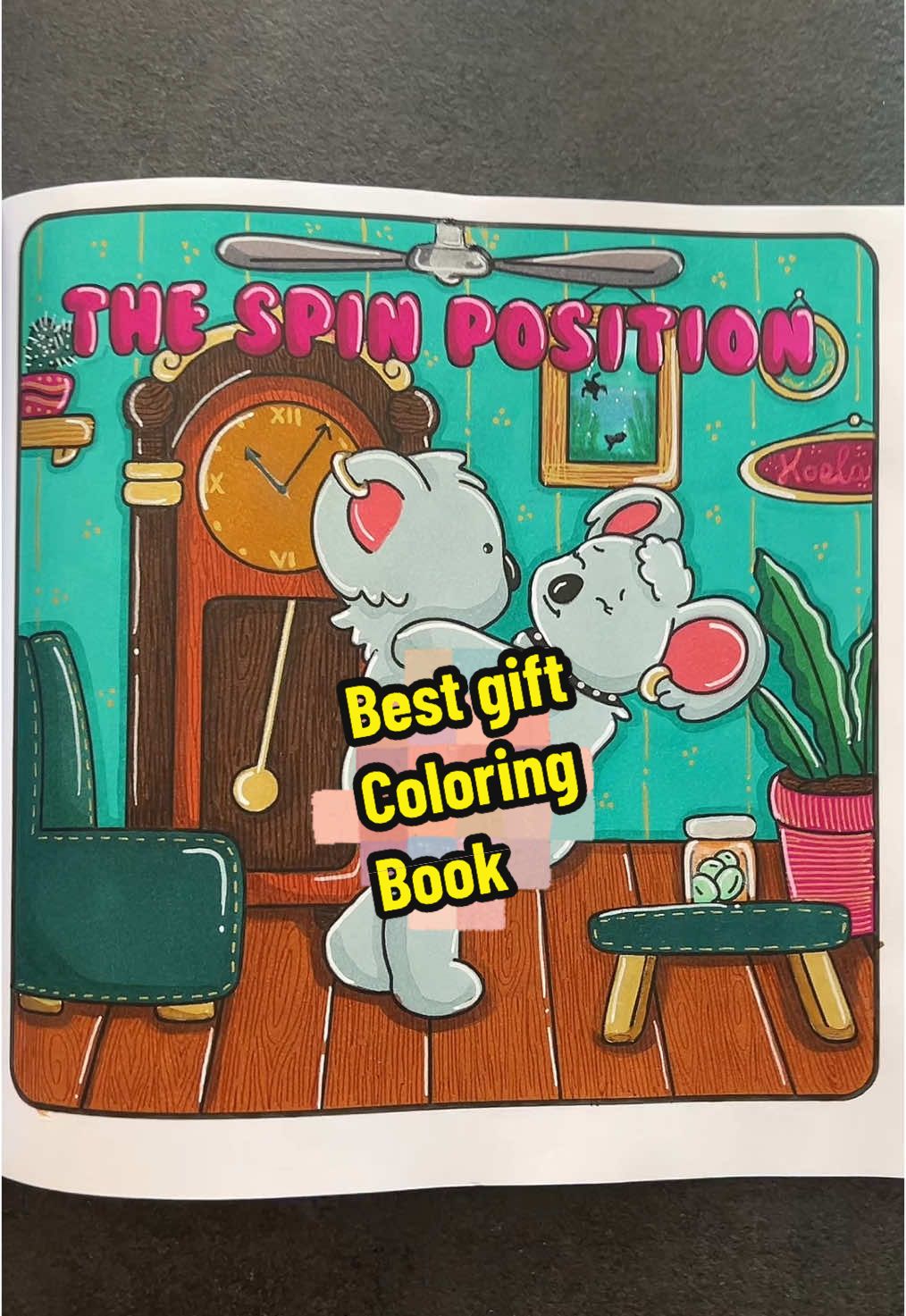 Best gift doesn’t exist— #ohuhumarkers #ohuhu #ohuhuart #coloringbook #adultcoloringbook 