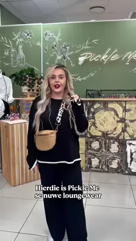 Comfort never looked this good — the Kori black and white loungewear set is all about laid-back luxury. With crisp white detailing on the pant hems and sleeve edges, it's giving effortless style even on chill days. 🖤🤍 Perfect for staying in or stepping out in comfort and confidence. ✨ Available online and in-store. 🛍️ 📧 shop@pickleme.co.za 🌐 https://pickleme.co.za/ . . . #PretoriaFashion #PickleMeStyle #FashionForward #TrendyPretoria #BoutiqueShopping #ShopLocal #Fashion #Skirt #OnlineShopping