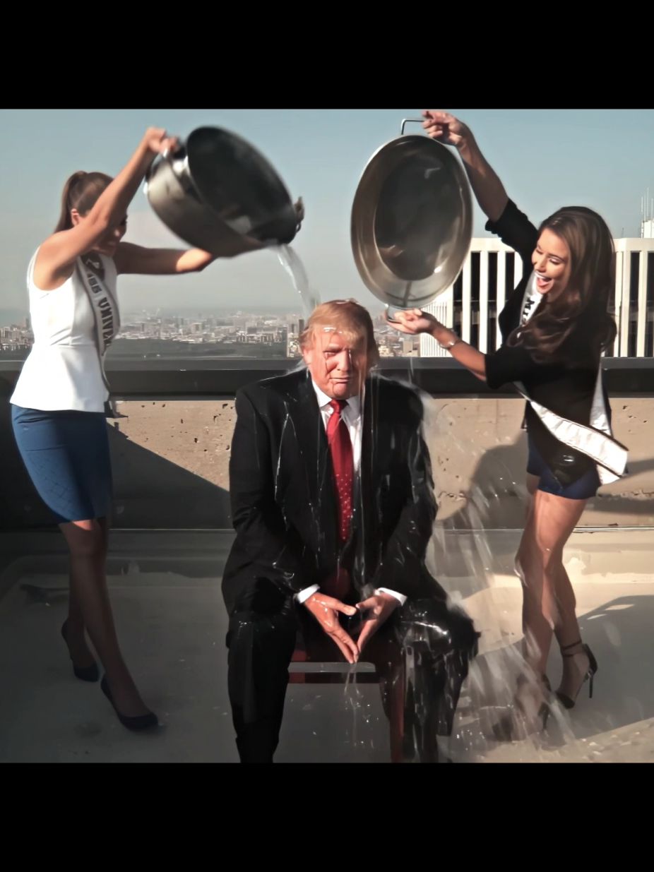 The word is slowly recovering🙏 #uscicebucketchallege #icebucketchallenge #alsicebucketchallenge #donaldtrump #lebronjames #edit #funny 