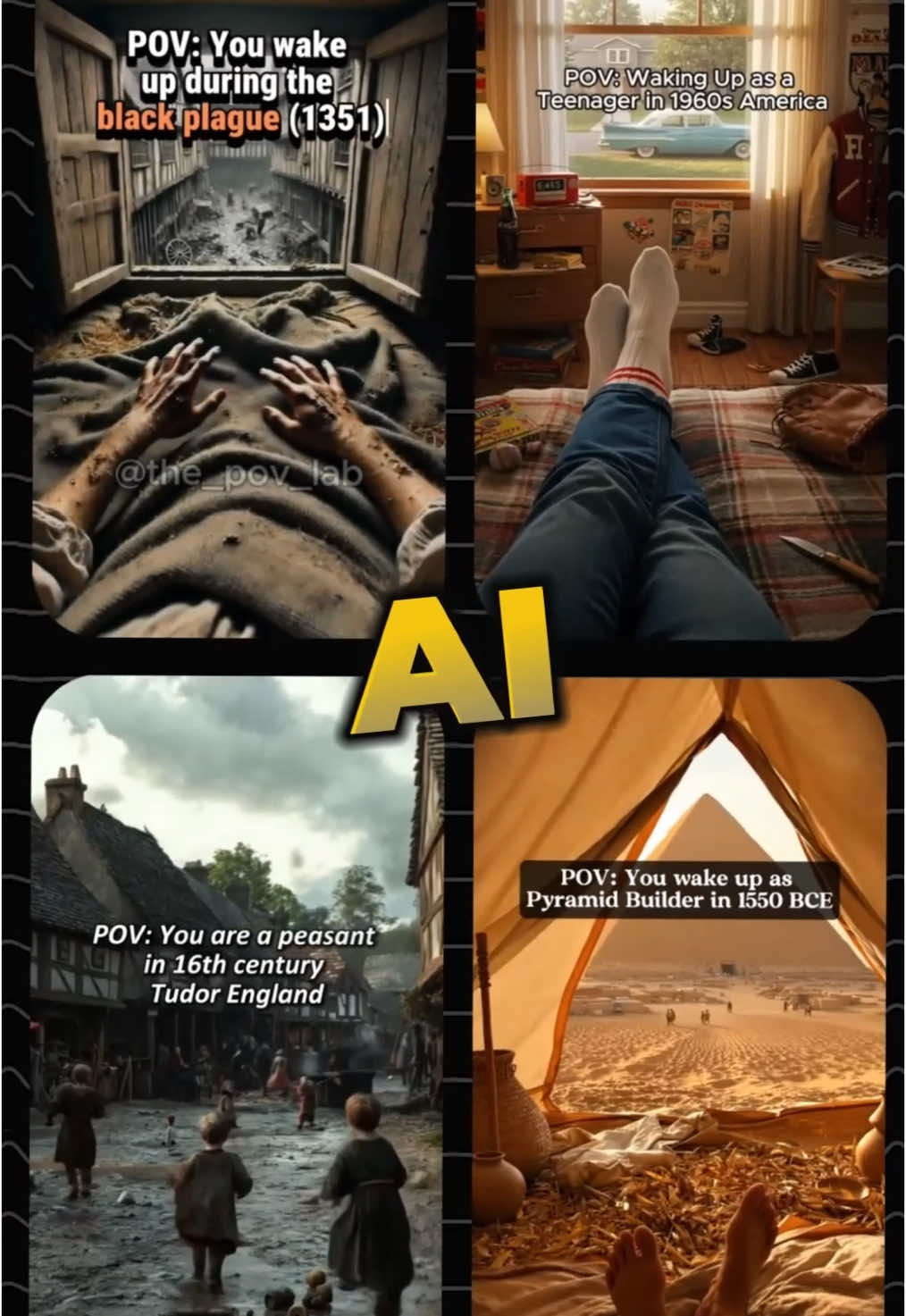 Create a viral POV videos channel using only AI 💰 #makemoneyontiktok #tiktokautomation #contentcreator #aitools #ai