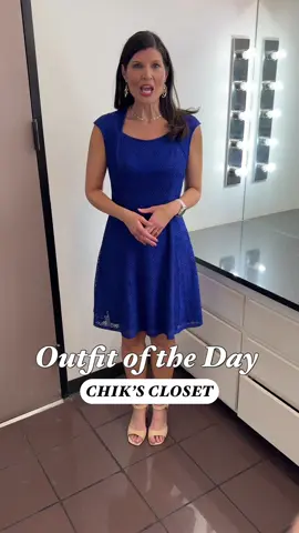 Earth Day 🌏 blue since I wore green the day before. It turned into a busy evening at work! ⛈️ 👗: Liz Claiborne #lizclaiborne  💎: Liz Claiborne (JC Penney) @JCPenney  👡: Jessica Simpson @Jessica Simpson Collection  #GRWM #OOTD    #ChiksCloset  #fashion #fashionstyle  #style #tvnews #tvmeteorologist