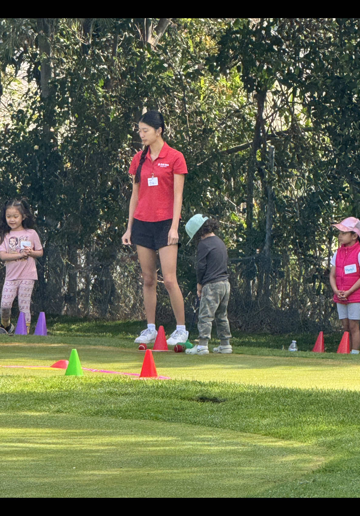 ⛳️🏌🏻Safe to say he liked it! #MomsofTikTok #golftiktok #golfmom #golflife 