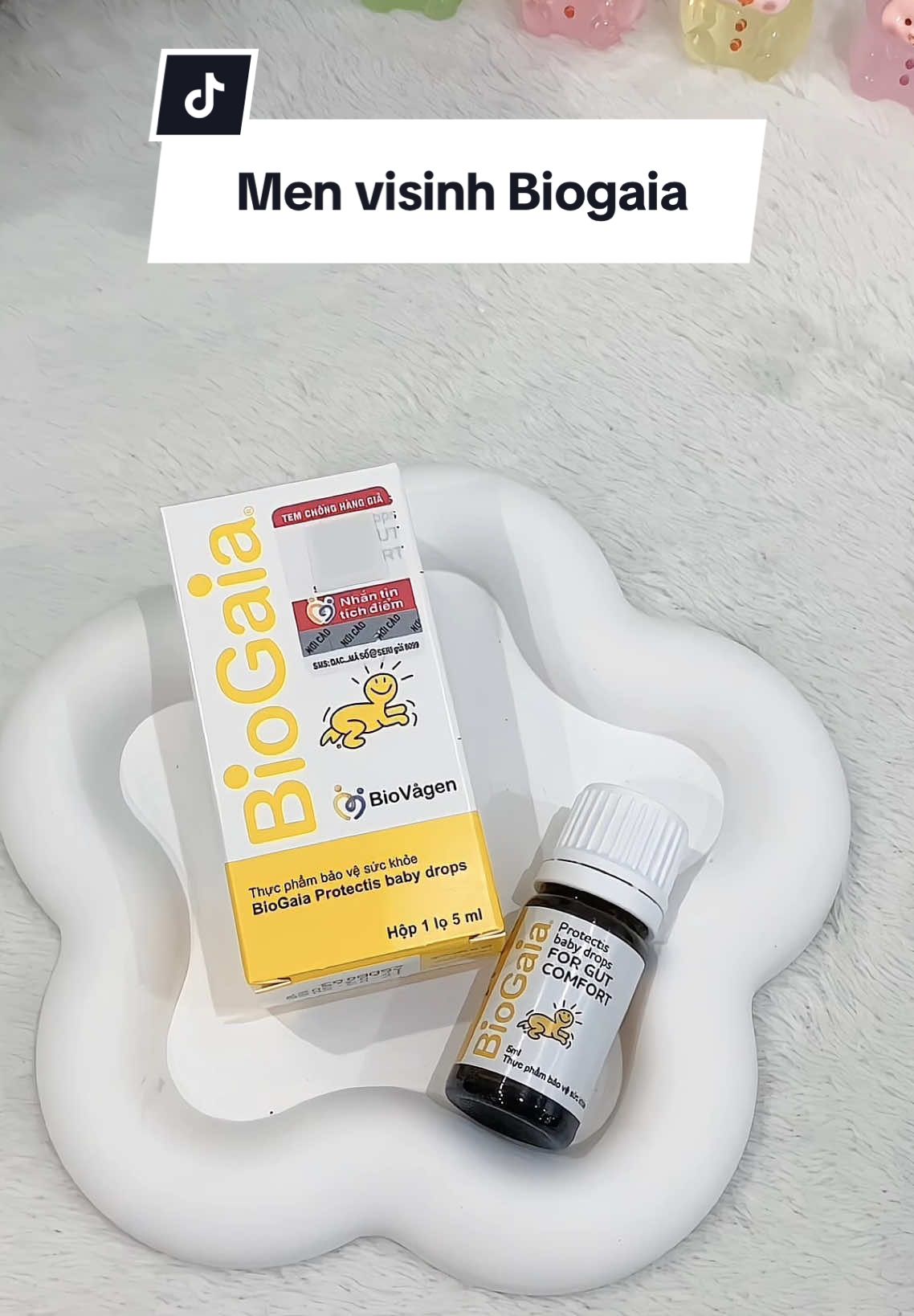 Cách nhận biết sản phẩm men vi sinh Biogaia chính hãng ba mẹ cùng tham khảo nhé😍😍😍#biogaia #biogaiagiot #khocdade #colic 