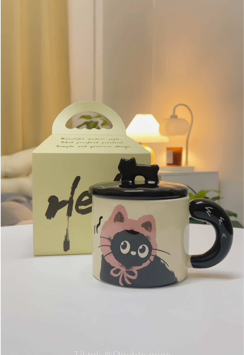 ต่อให้ไม่ใช่ทาสแมวก็ต้องโดนตก น่ารักมาก🐱#แก้ว #แก้วเซรามิค #แก้วน้ํา #ของใช้ในบ้าน #tiktokป้ายยา 