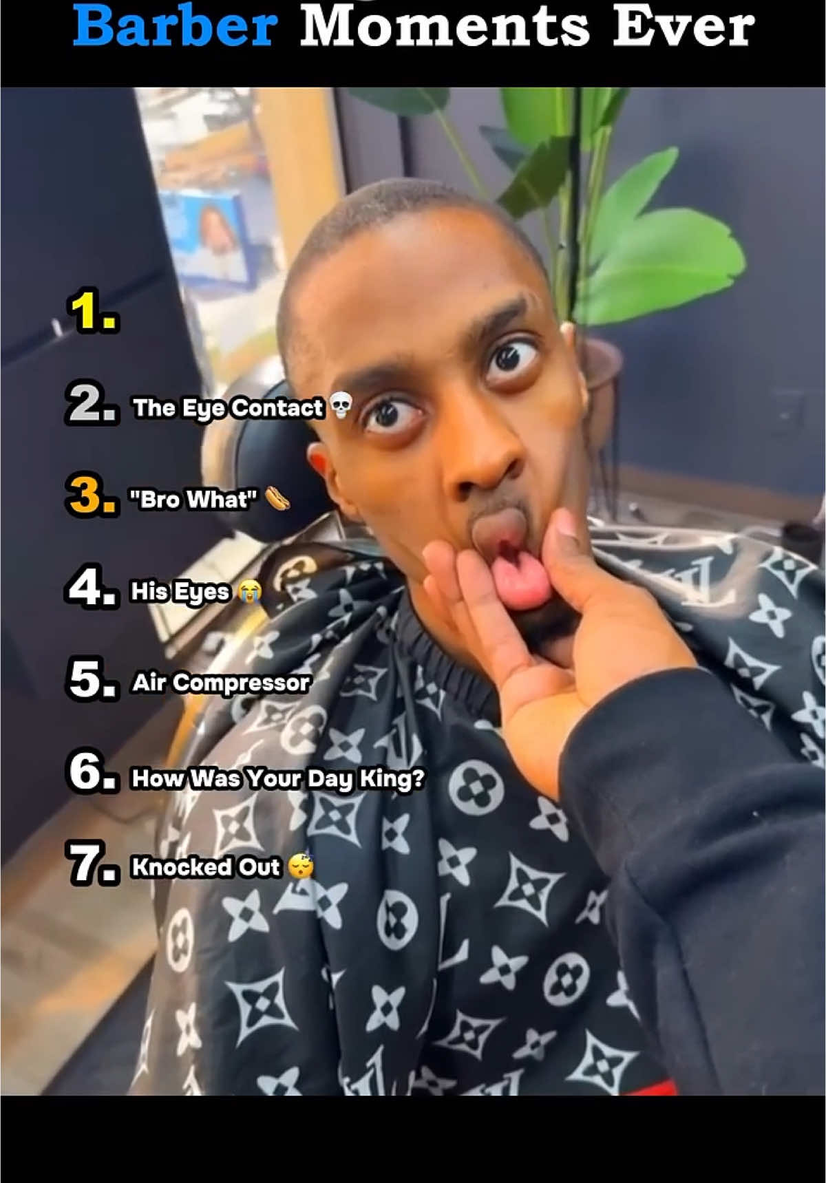 Funniest Barber prank moments😂 #fyp #viral #explore #funny #barber #barbershop #funnymoments #clips #youtube 