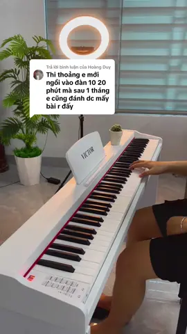 Trả lời @Hoàng Duy Học đàn không khó đâu nha cả nhà. Quan trọng vẫn là thực hành tập luyện đều thôi #pianochonguoimoi #hieuamnhac #victorvt02 