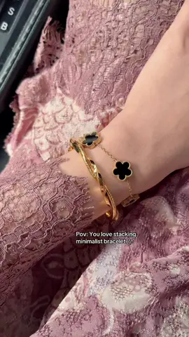 Minimalist ᥫ᭡ #bracelet #stackingbracelets #emastitanium 