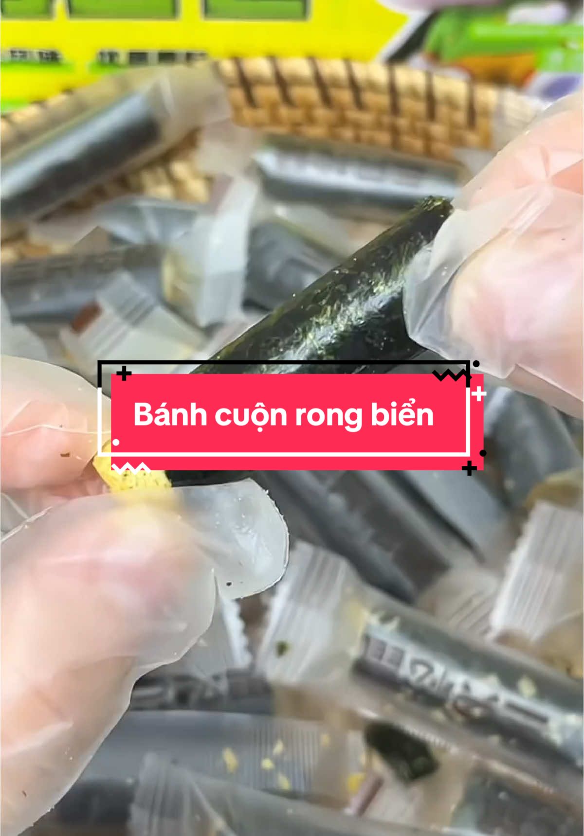 Bánh cuộn rong biển ngon bạn thử chưa ạ #tiem1998 #monngon #trending #doanvattrungquoc #mukbang #foryou #viral 