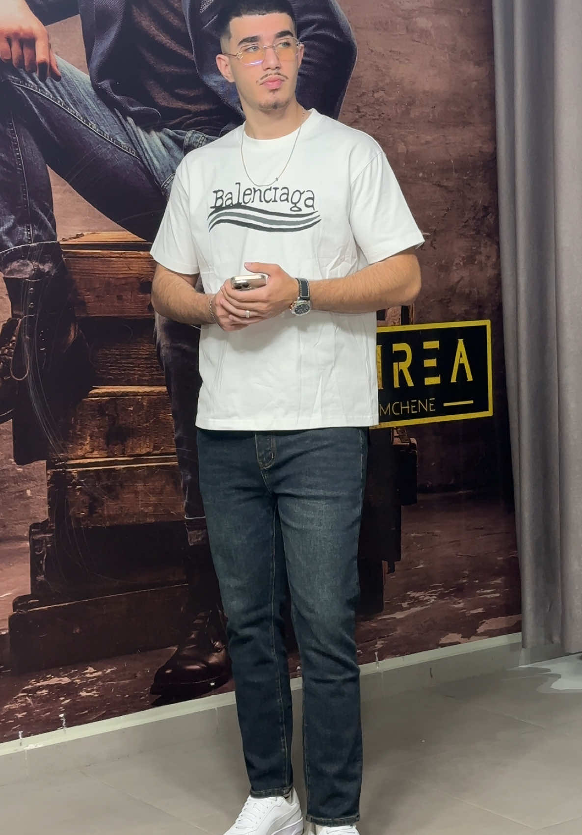 Outfit du jour  #dz #boutique #fyp #الشعب_الصيني_ماله_حل😂😂 #jeans #outfit #bejaia #collection #homme 