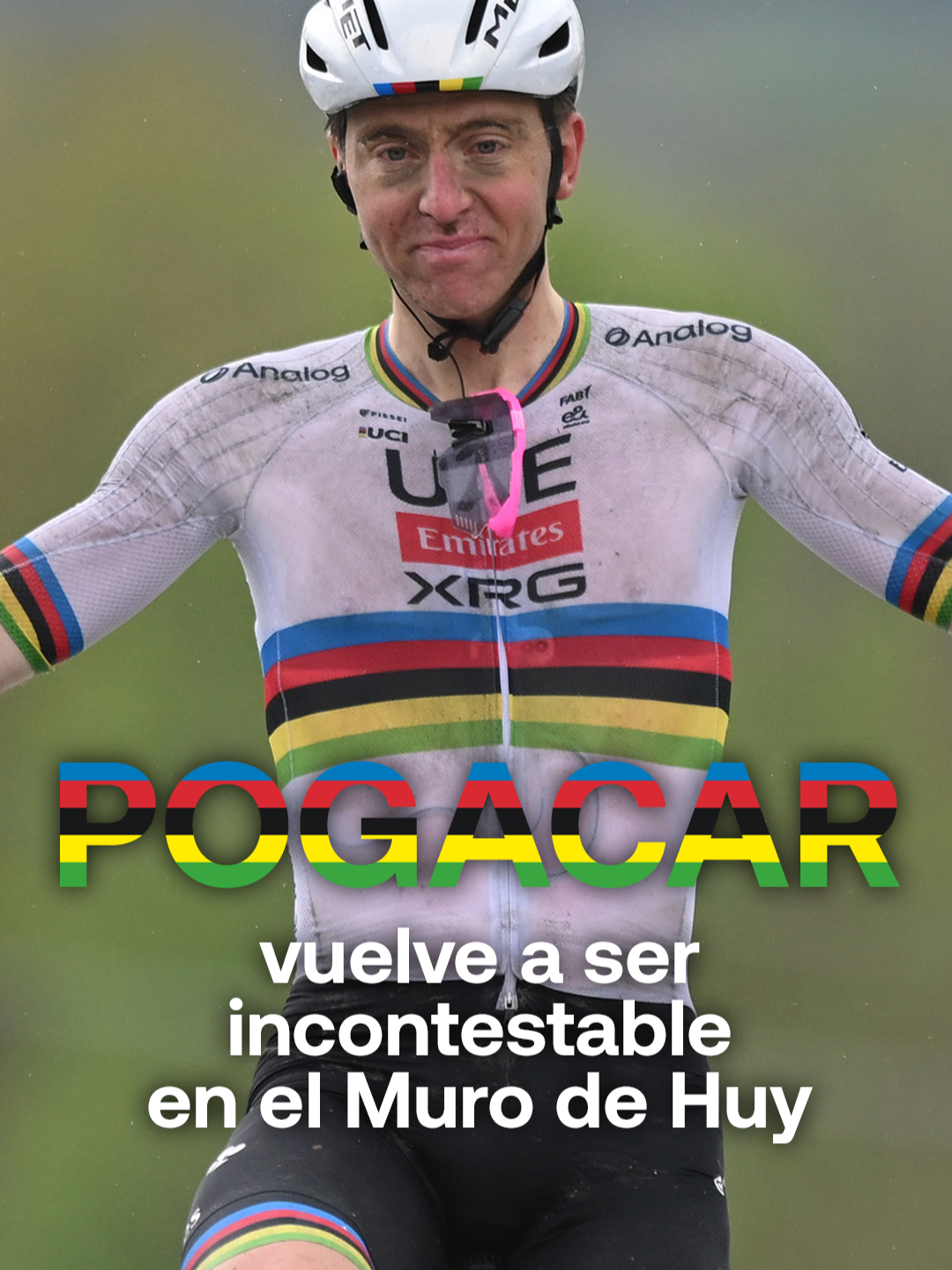 🤯 Nadie había ganado #FlècheWallonne desde tan lejos en la era moderna 🌈🏆 Tadej Pogacar vence por segunda vez en Huy con una arrancada TREMEBUNDA 📺 Lo viviste en Eurosport y @streammaxes #LaCasaDelCiclismo #cycling #pogacar #sportstiktok