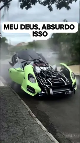 O que aconteceu com o Porsche?