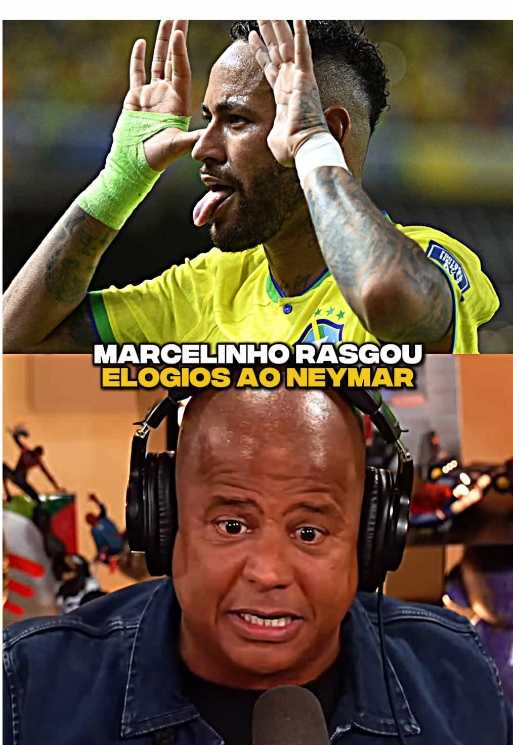 Marcelinho sobre o Neymar #podpah #clipapdph #futebol #neymar @Podpah Podcast 