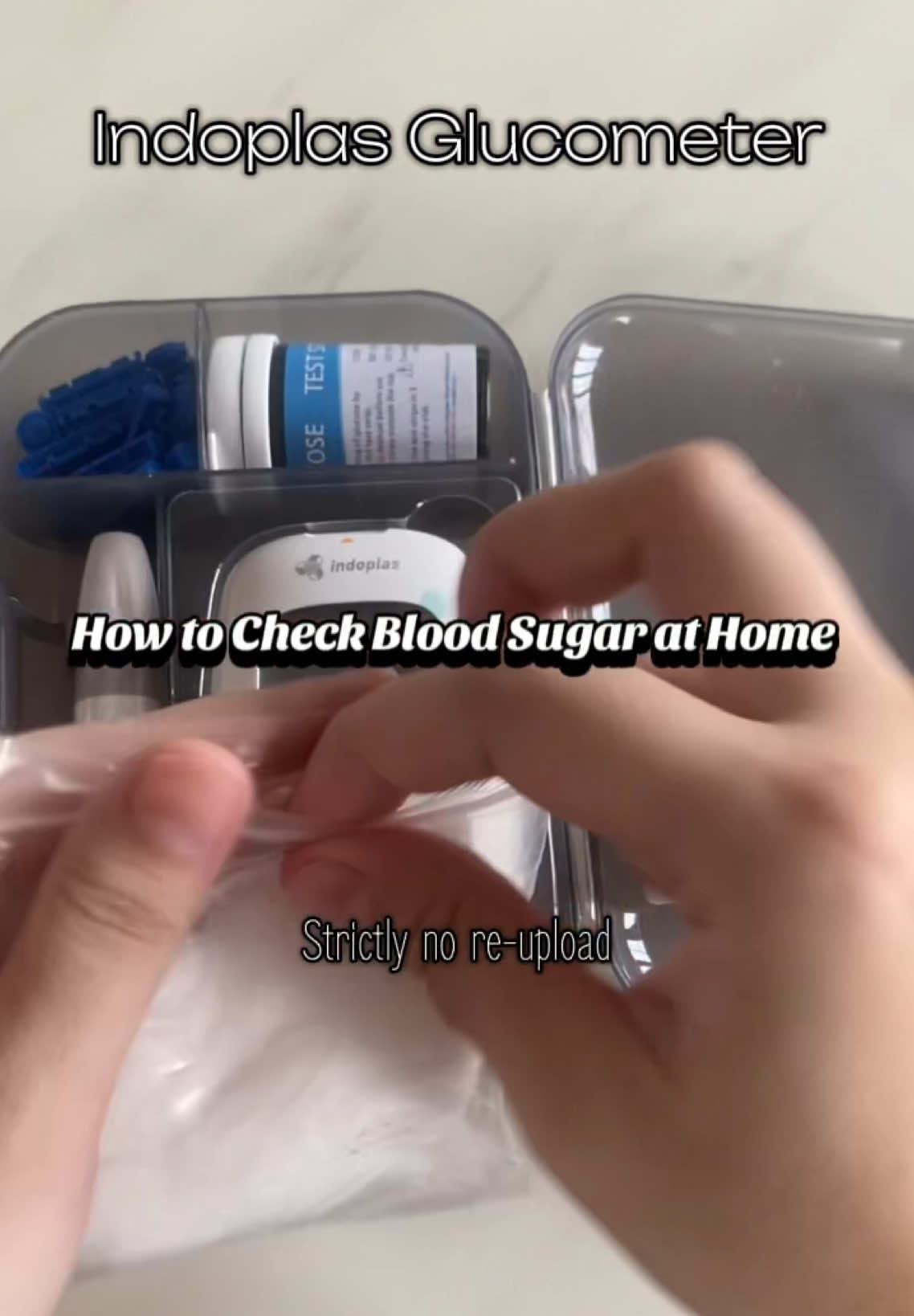Indoplas Glucometer Check your blood sugar regularly with Indoplas blood glucose device!  Check the yellow basket! 