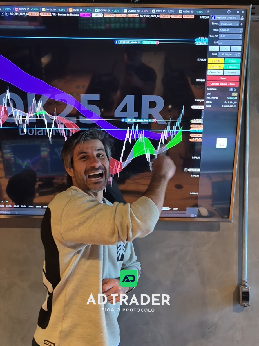 Vem para a Ad Trader e SEJA LIVRE, só assim você vai ser GENIAL!!! #genial #forex #trader #investimentos #dooprime #b3 #criptomonedas #barradatijuca #recreiodosbandeirantes 