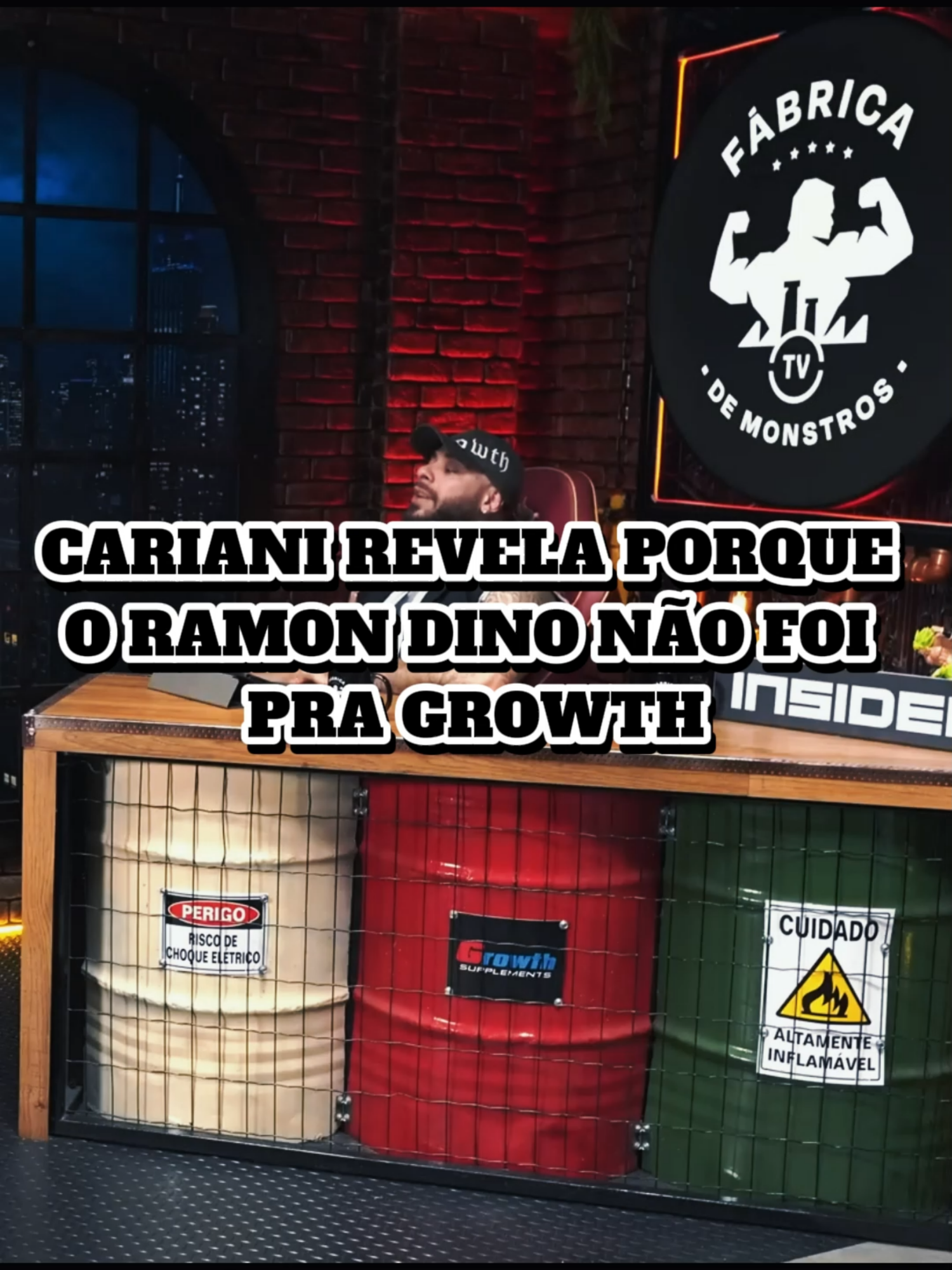 CARIANI REVELA TUDO SOBRE O RAMON DINO NÃO TER IDO PRA GROWTH #ramondino #maromba #boddybulding #ramondinopro #musculação #leostronda #fabricademonstro #renatocariani #academia #cariani #growthtiktok