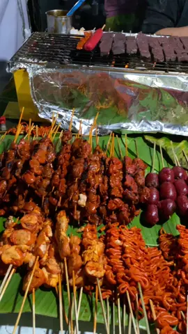 Baguio night market street food. Isaw is a must!! #baguio #baguiofoodtrip #streetfoodbaguio #nightmarket #baguionightmarket #summercapitalofthephilippines #wheninbaguio #isaw @Misis P. 