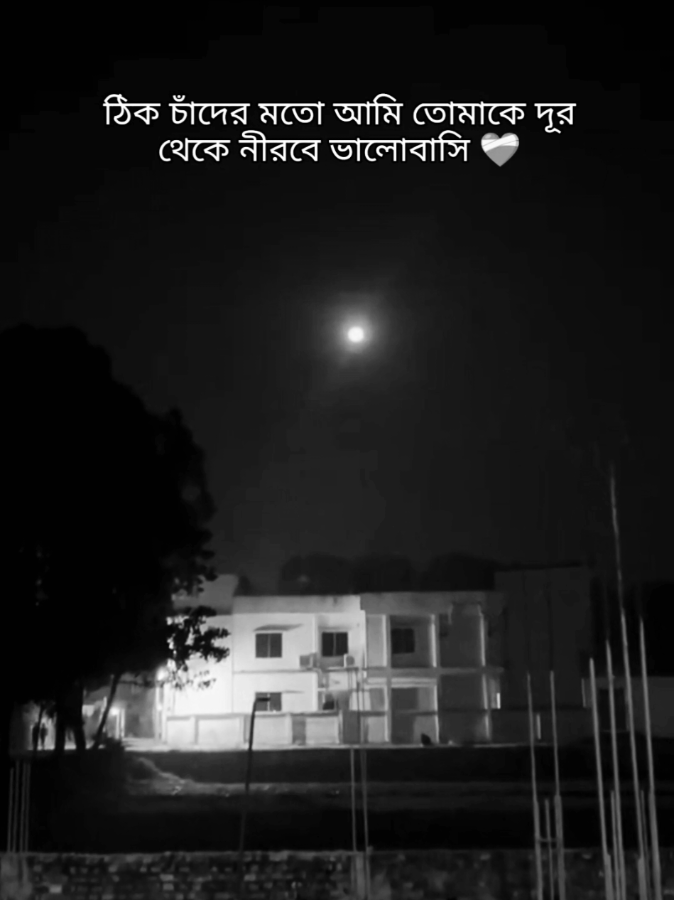 ঠিক চাঁদের মতো আমি তোমাকে দূর থেকে নীরবে ভালোবাসি ❤️‍🩹@TikTok @TikTok Bangladesh 