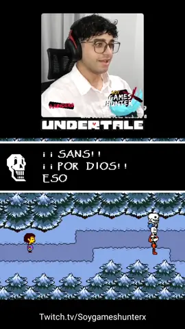 Sans!! eso es un... ¿HUMANOO? #Undertale #sans #papyrus 