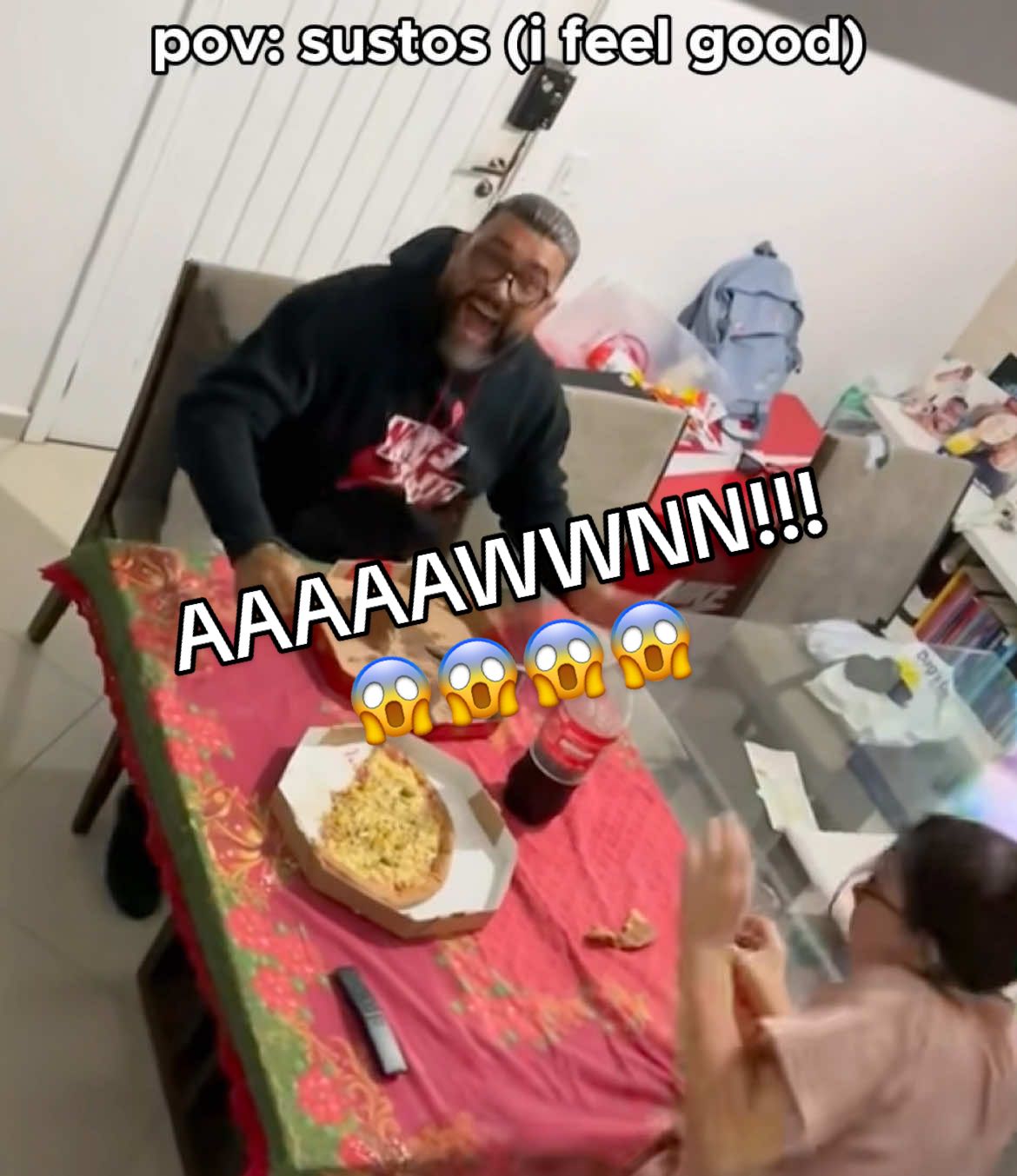 Sustos ao som de “I Feel Good” 🤣🤣 || #susto #memesbr #fyp #engraçado 