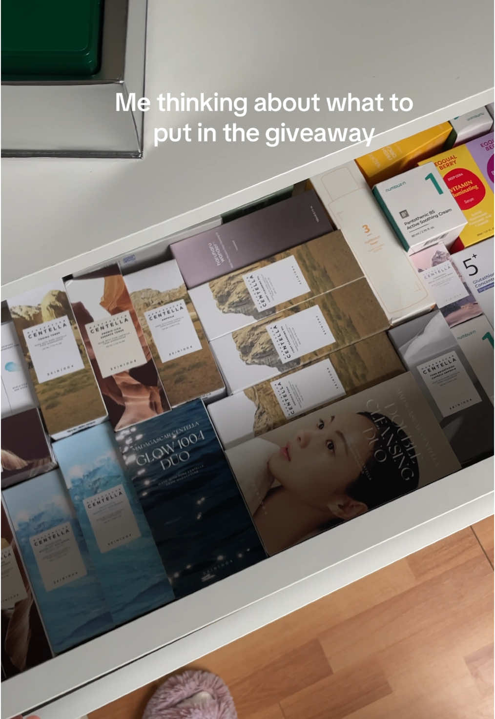 What would you like me to put in there? #kbeauty #koreanskincare #giveaway 