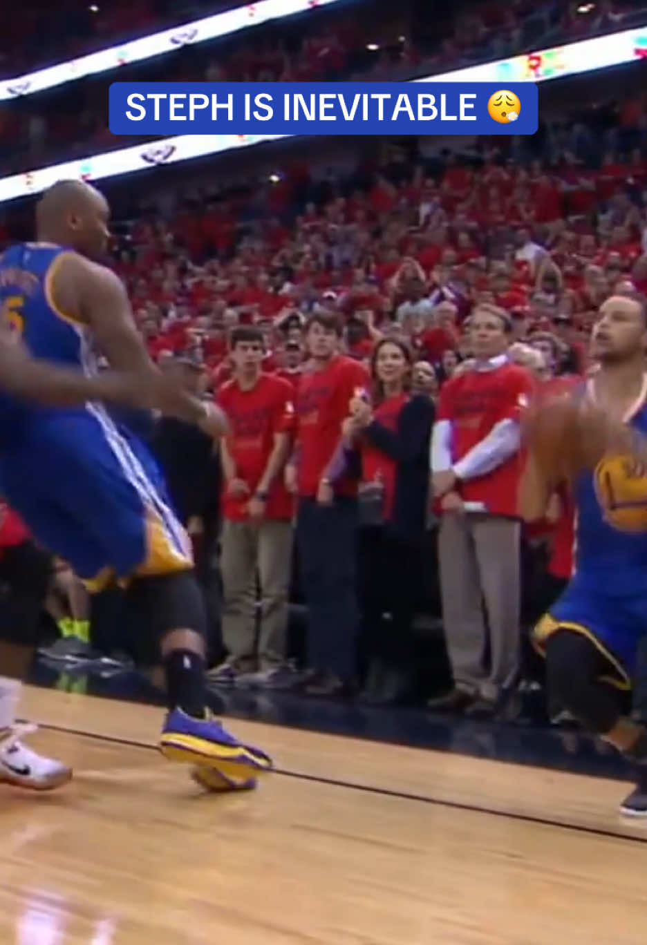 Ten years ago, #StephCurry made this improbable shot 🎯 #NBA #warriors #nbaplayoffs 