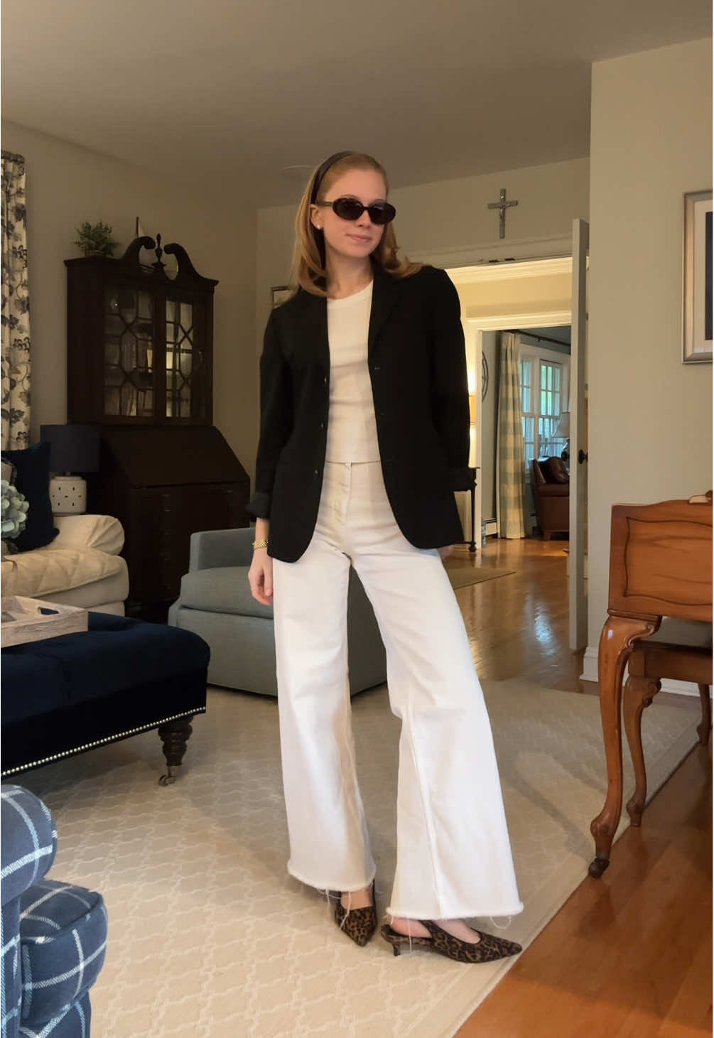 Outfit of the day 🐆 #OOTD #corporatefashion #carolynbessettekennedy 