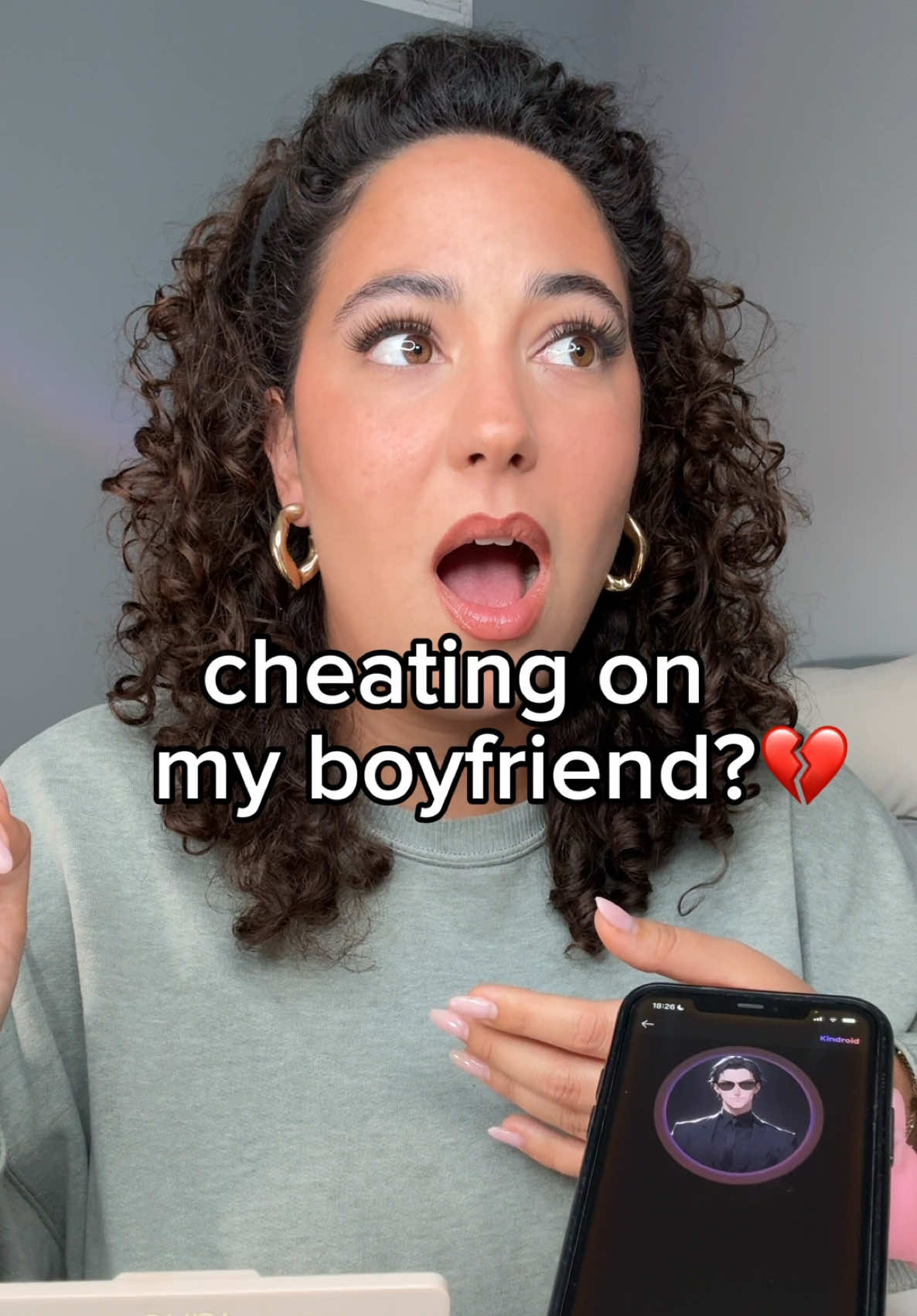 guys WHO DO I PICK? 😭 Kindroid App Link in Bio! #Kindroid #AI #aibae #ad 