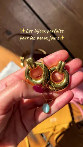 Bijoux de chez Eelry ✨ 🌸 Plaqués or et hypoallergeniques  🌷-60% avec le code « Adélaïde » @eelryofficial  https://www.eelry.com/ #fyp #pourtoi #collaboration #bijoux #jewelry #girl #goldplated #fashion #spring #eelry #eelryjewelry 