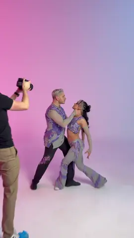 💜 Come behind the scenes with us 🎬✨ From the filming of “Another Love” to improv dance, creative poses, and all the fun in between... This was one of our most inspired days yet. Watch the full video out on our Youtube now! #bts #dance #fyp #anotherlove