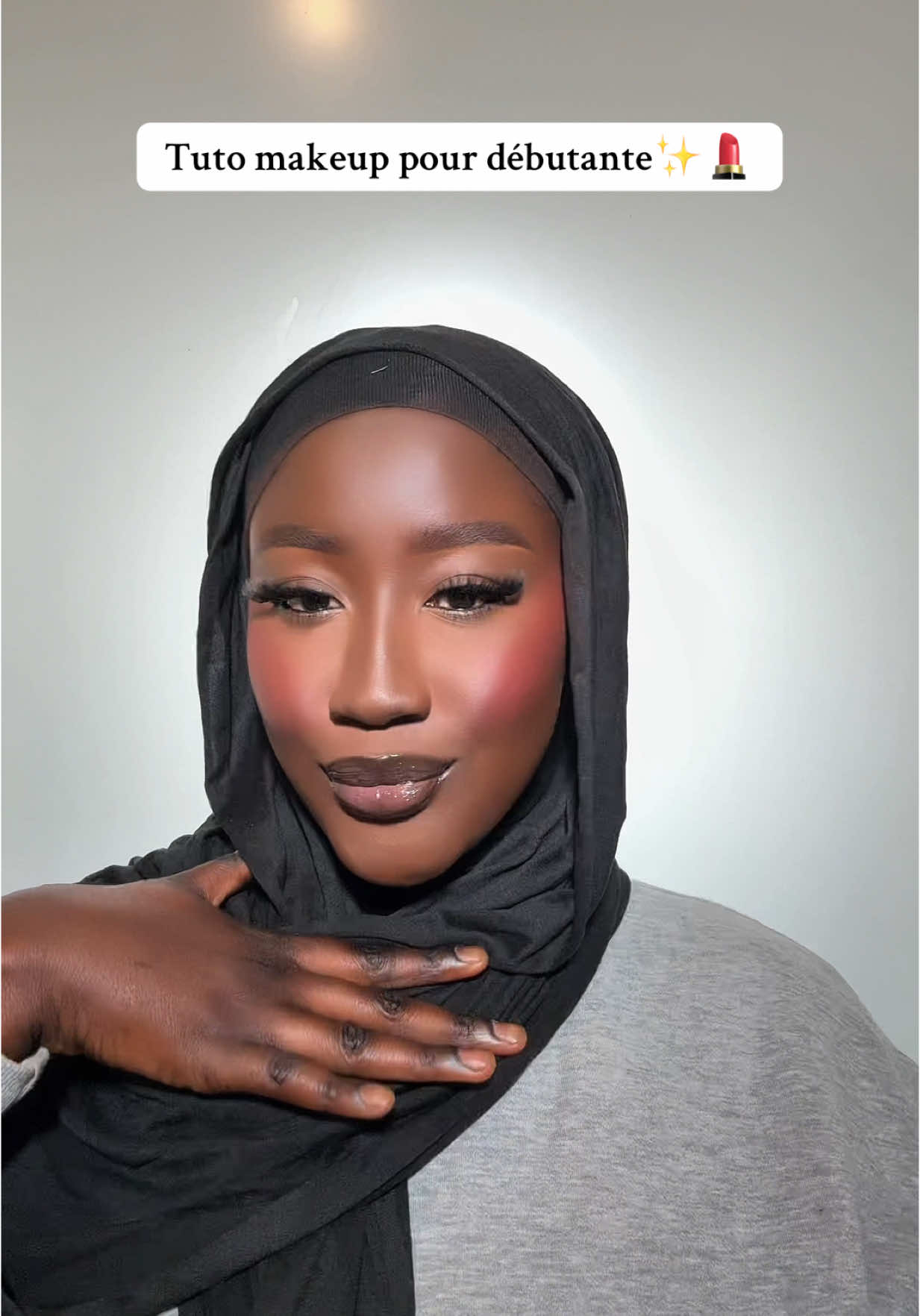 Tuto makeup pour débutante💄✨ #pourtoi #pourtoii #makeup #tutorial #makeuptutorials #tiktokcotedivoire🇨🇮 #tiktoksenegal🇸🇳 