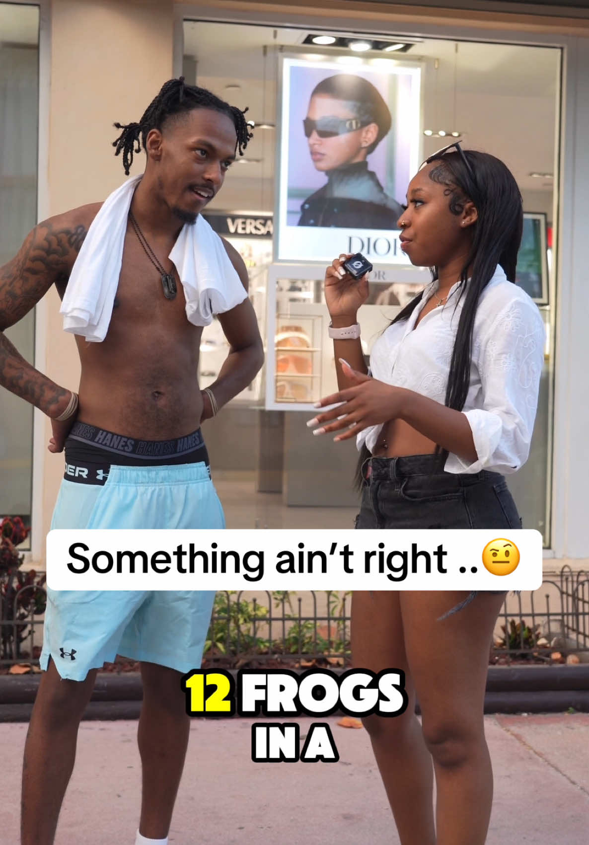 Something ain’t right …🤨 #fypシ #publicinterview #viral_video #comedyvideos #viraltiktok #brainteaser #trickquestions #xyzbca #blowup #blowthisupforme #lifewnini 