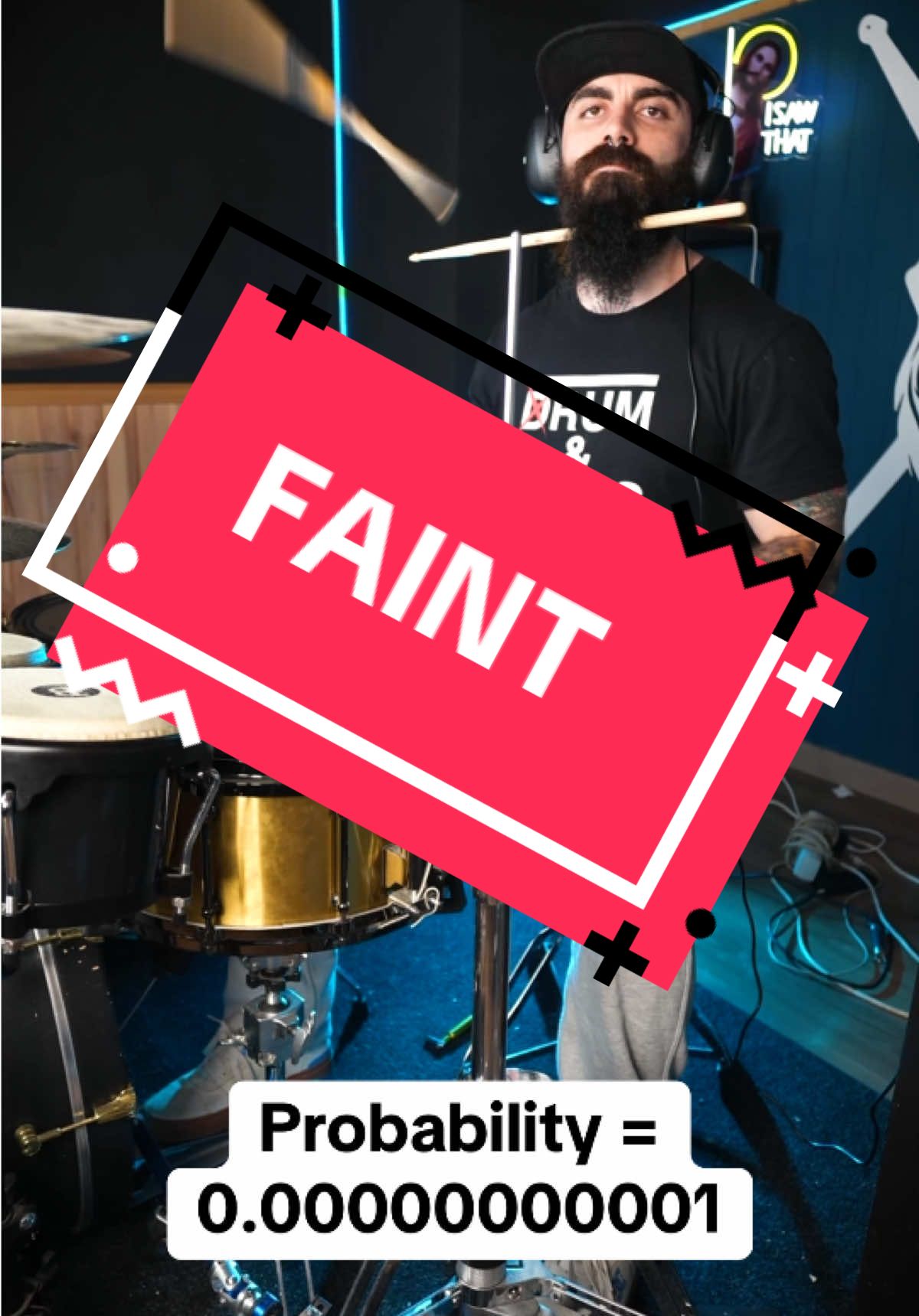 No beards were harmed #epic #drums #fyp 