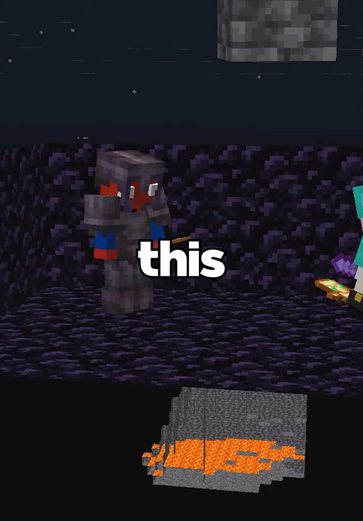Here’s how to stay alive! #minecraftclip #viral #minecraftserver #minecraftmemes 