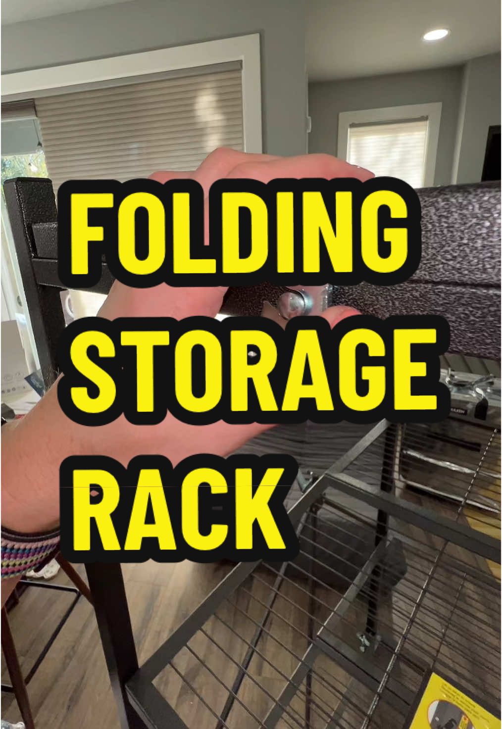 Organize your space with the Pop-It 4-Tier Heavy Duty Rack from QVC, built with caster wheels for easy mobility. Perfect for garages, storage rooms, or even inventory setups, it holds serious weight without taking up extra floor space. #ttslevelup #creatorboostcamp #treasurefinds #toptierapril #ttsdelight #tastemakerslaunch #ttstakeover #tiktokshopcreatorpicks #ttsdelightnow #tiktokshopjumpstartsale #goalcrusherprizes #seasonalgems #ttsdelightnow #tiktokshopspringglowup #tiktokshoprestock #springintohealth #tiktokshopmothersday #tiktokshopmemorialday #shopwomenowned #TTfest #ttshome #springtok #homerefresh #tiktokshoptimetobloomfinds #refreshyourspace #aprilmademebuyit #wardroberefresh #storagesolutions #garageorganization #movableshelving #qvcpicks #foldingstoragerack 