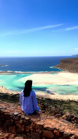 📍Balos beach in Crete, Greece #travel #greekislands #destination #crete #greece #balosbeach #fyp #tik_tok #explore #travelcouple 