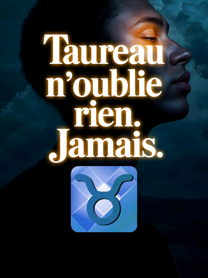 Le Taureau n’oublie rien… jamais. Ce que tu crois oublié est encore bien vivant dans sa mémoire. Tu vis ou tu connais un Taureau ? Regarde cette vidéo jusqu’au bout. #astrologie #taureau #zodiaque #relations