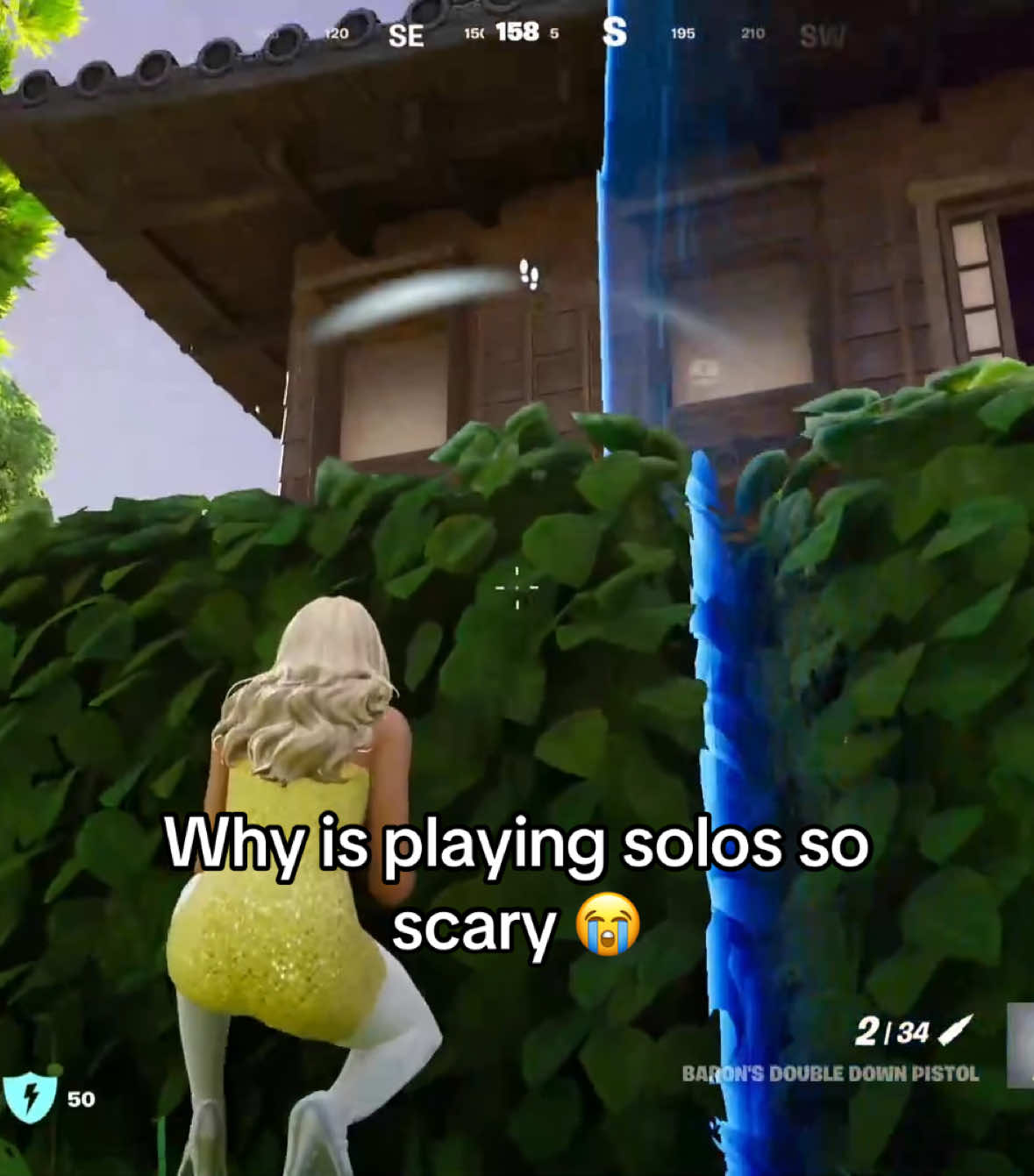I probably scared them to death 😭 #fortnite #foryoupage #foryou #fyp #fortnitechapter6 #girlyfortnite #fortniteclips #sabrinacarpenterfortnite #clipped #solo 