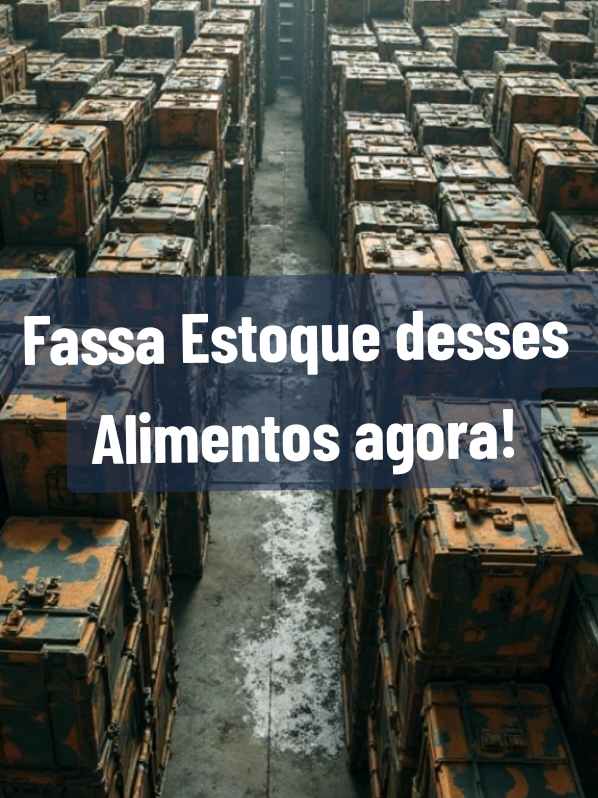 Fassa Estoque desses Alimentos agora! --- Aqui estão alguns alimentos que podem ser armazenados por algum tempo: 1. Grãos: arroz, feijão, lentilhas, quinoa, etc. (podem ser armazenados por meses ou até anos se mantidos em condições adequadas) 2. Enlatados: alimentos enlatados como vegetais, frutas, carnes, etc. (podem ser armazenados por anos) 3. Frutas secas: passas, ameixas, nozes, etc. (podem ser armazenadas por meses) 4. Legumes secos: lentilhas, feijão, grão-de-bico, etc. (podem ser armazenados por meses ou anos) 5. Cereais: aveia, trigo, centeio, etc. (podem ser armazenados por meses) 6. Nozes: amendoins, castanhas, nozes, etc. (podem ser armazenadas por meses) 7. Sementes: sementes de girassol, abóbora, etc. (podem ser armazenadas por meses) 8. Alimentos desidratados: frutas desidratadas, vegetais desidratados, etc. (podem ser armazenados por meses) 9. Conservas: alimentos conservados em vinagre, óleo ou outros líquidos (podem ser armazenados por meses ou anos) --- Lembre-se de que a armazenagem adequada é fundamental para manter a qualidade e segurança dos alimentos. É importante armazená-los em locais frescos, secos e protegidos da luz e da humidade. #aleatorio #bavelas #2025 #estoque #alimentos #armazenamento #mundo #sobrevivencia 