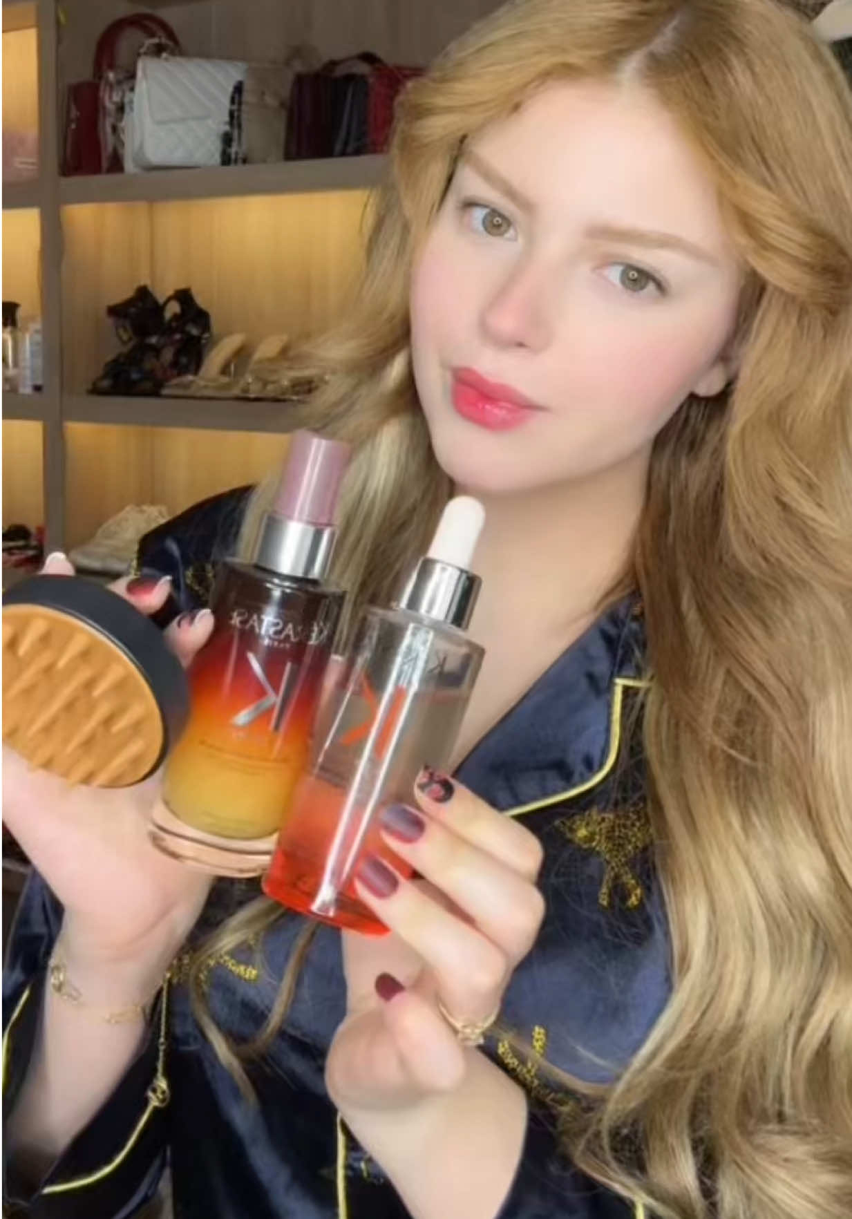 Hair routine  #وجدان_سعيد #wijdan_said #trending #fyp #hair #hair_care 