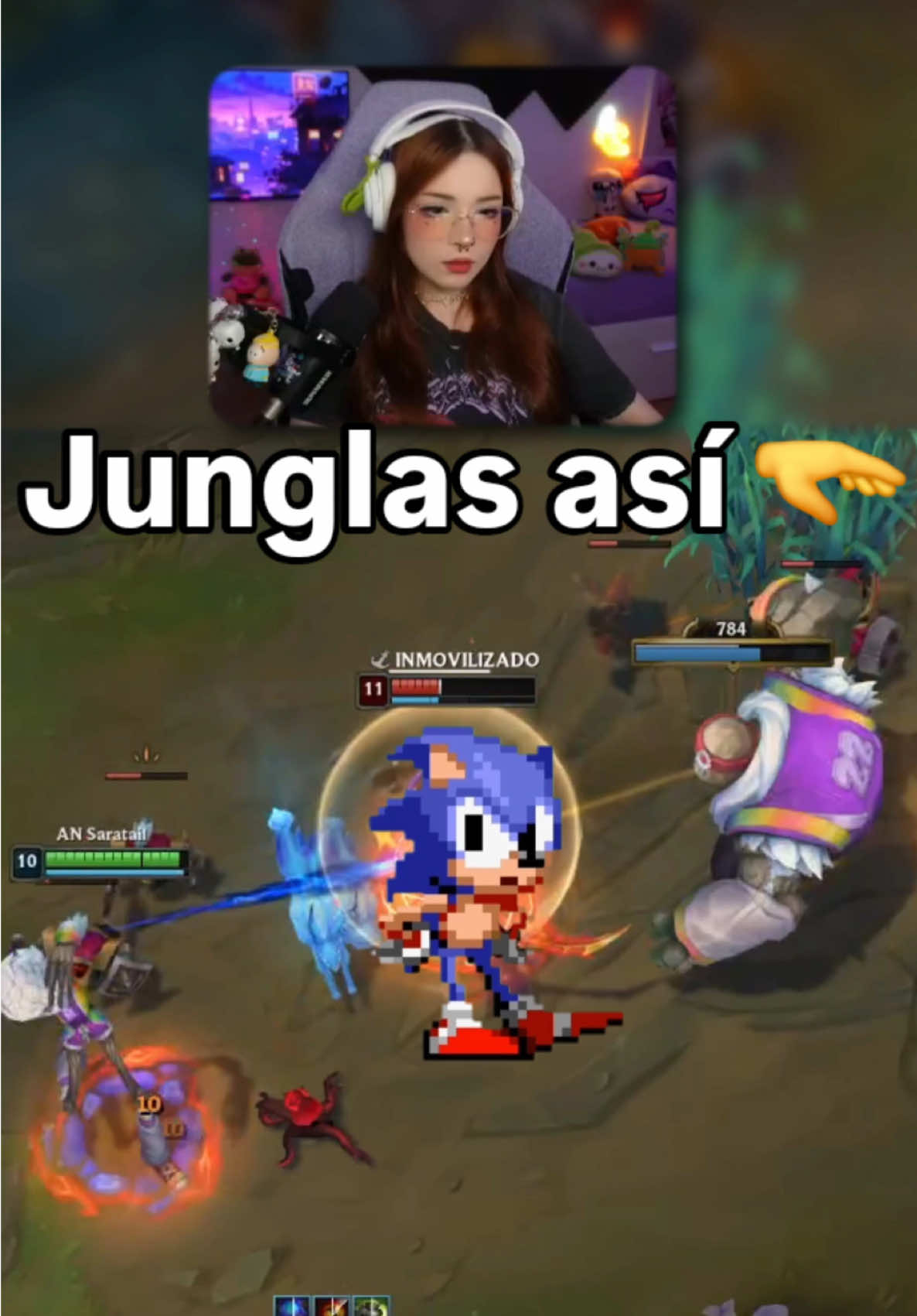 ¿Quieres un gankeo? Solo pídelo 🤫 Día 7 | Jugando ivern en todas las líneas hasta hacerme penta 🌸 | Parte 7/365 . #leagueoflegends #riotgames #streamergirl #twitchclips #lolplays #memeslol #gaming #ivern