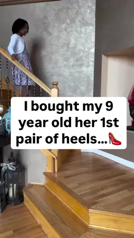 Had to bring this over to TT!  #sundayclothes #girlsfashion #kidsfashion #churchshoes #heels 