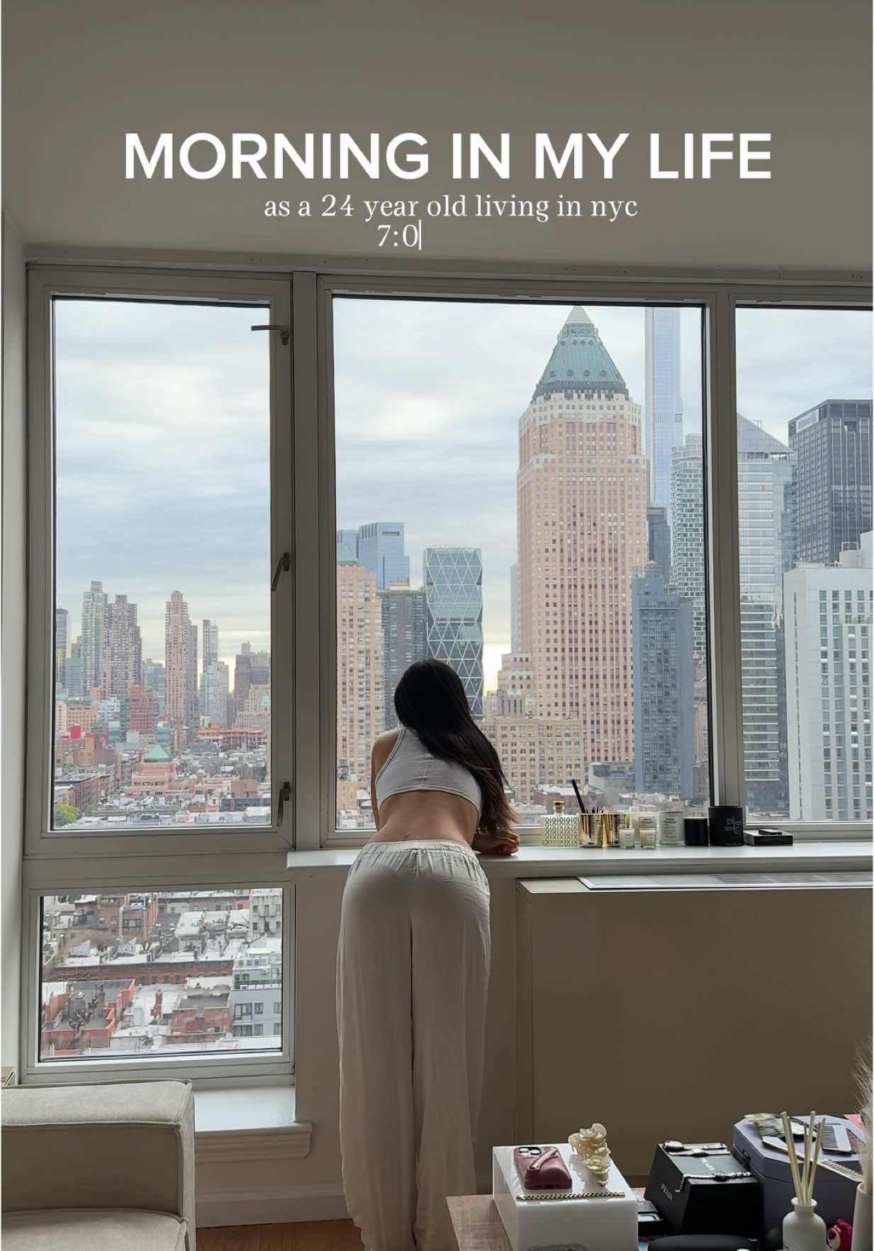 slow mornings in nyc 🗽🤍  #nycvlog #morningvlog #morningroutines #fyp 