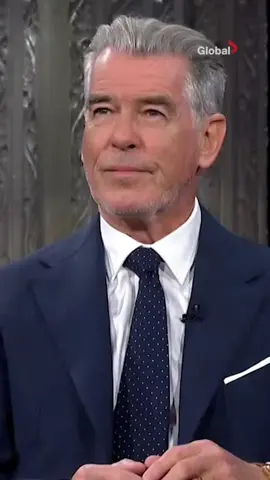 #PierceBrosnan shares a behind-the-scenes moment from the set of his first James Bond movie, GoldenEye 🤩 #Colbert #JamesBond #Bond #StephenColbert  