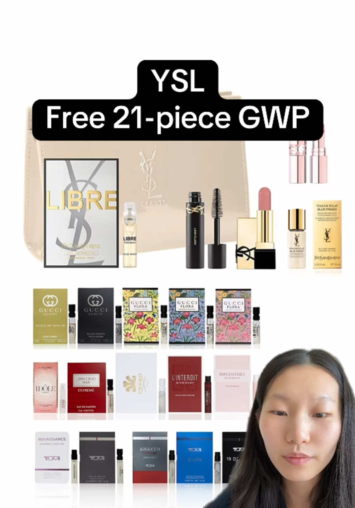 @Macy’s YSL Beauty + FREE 21-Piece GWP. If you love the YSL beauty products, this is for you! 15% off selected beauty on app only  Code - “PREVIEW” #ysl #beauty #macys #skincare #libre #perfume #mothersday  #deals #hacks #gift #gwp #beauty #fragrance #makeup #macysbeauty #macys #steals #tips #free #lipstick #gucci #mascara #bag #pouch #clutch #review #trending #macysgifttok #notsponsored #asian #viral #sale