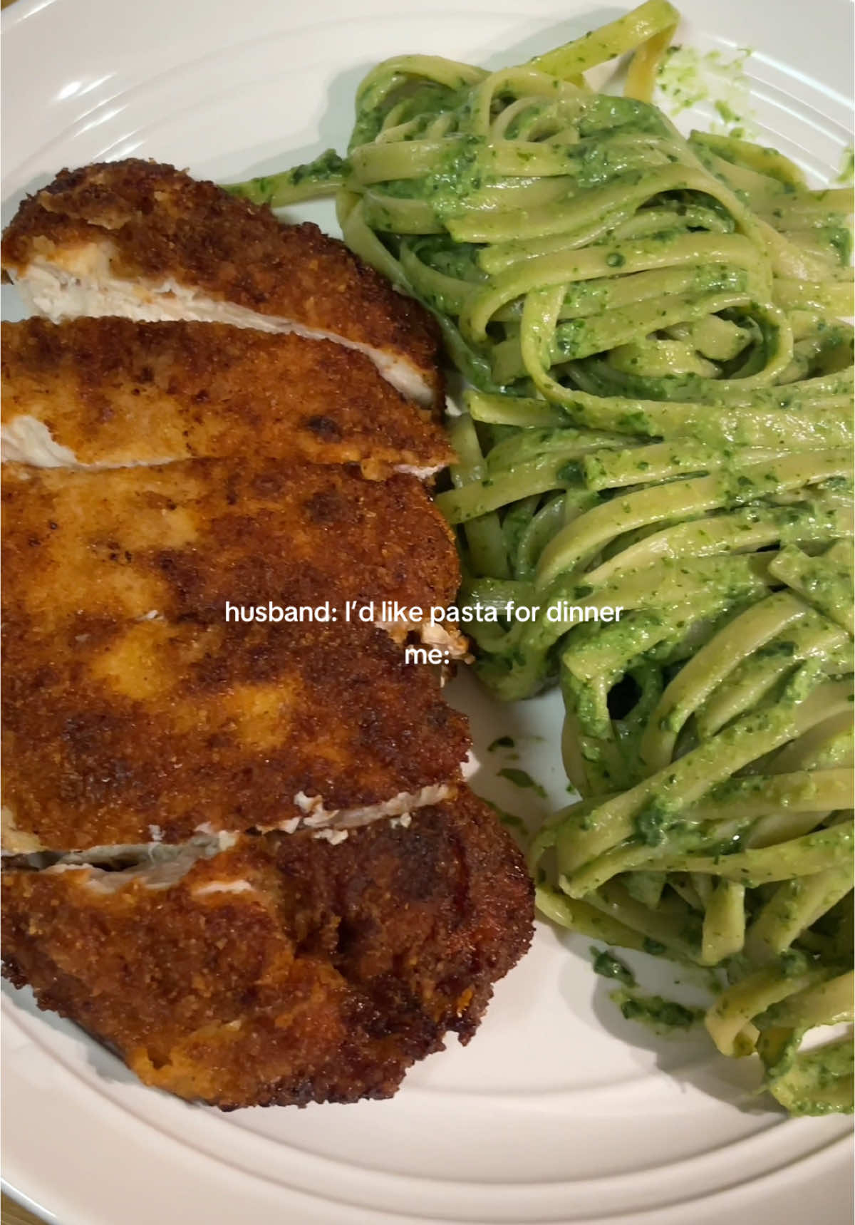 Spoiling my husband with this easy and delicious pesto pasta. Would you try it too? ✨👩🏽‍🍳  . . . #cookingathome #cookingforlove #pastarecipe #pestopasta #EasyRecipes #wifeskills #chefmode #wifematerial #cookingformyhusband #tiktokviral #tiktokfood #fypシ #foodblogger