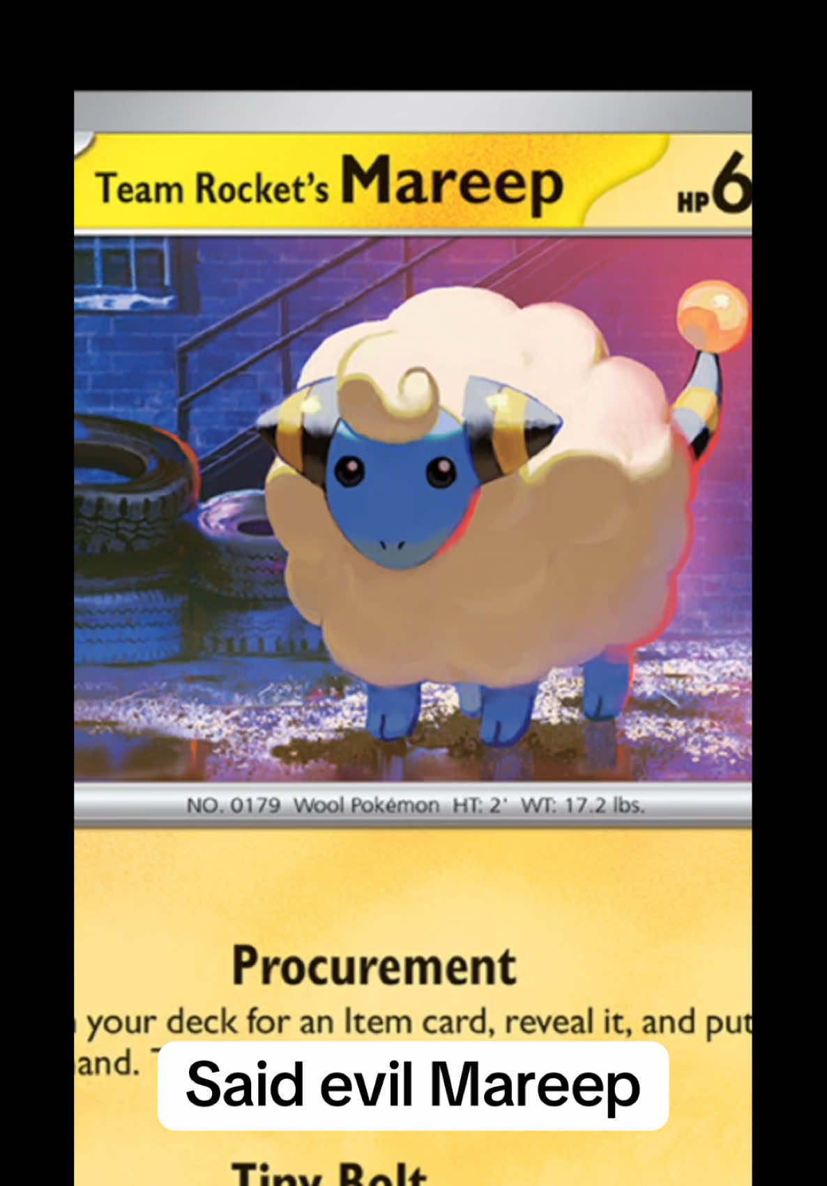 That’s a good Mareep #DestinedRivals #PokemonTCG 