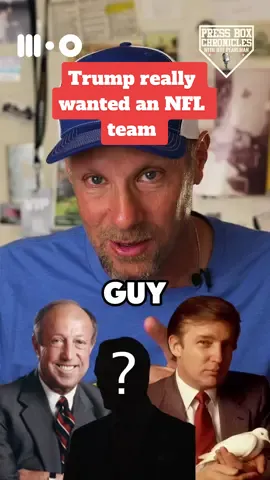 Trump would've done anything to become an owner in a NFL team #fyp #foryou #usfl #nfl #football #trump #pressboxchronicles 